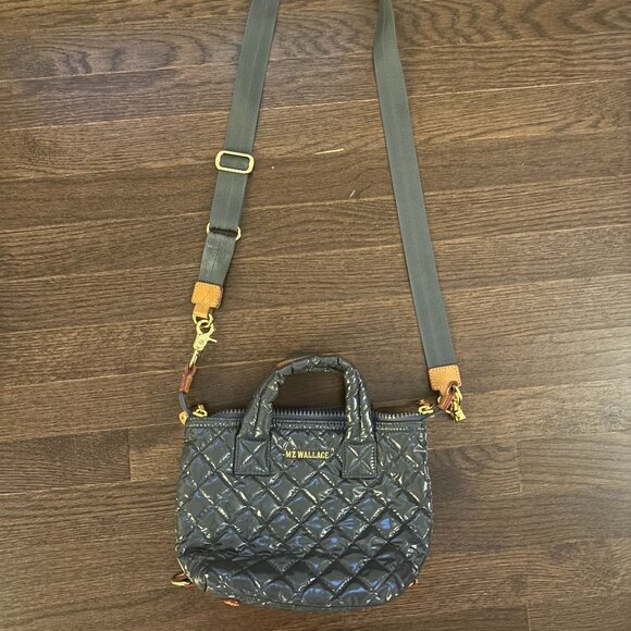 MZ Wallace -  Grey Mini Metro Tote - Picture 1 of 3